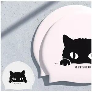 RESHEIR 빅 사이즈 롱 헤어 귀마개 방수 수모 고양이