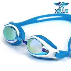 XBLUE 아동용 미러 패킹 수경 물안경 Z23637 성인수경