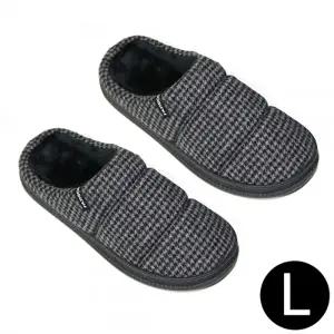 윈윈 패션 방한 털 슬리퍼 그레이 (L)
