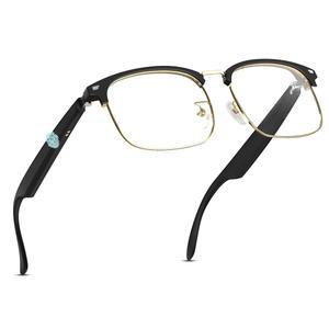 BSTBOO AI 번역 안경, 무선 블루투스 실시간 번역기, 스마트 동시 통역 150개 언어 및 억양, 8개 오프라인