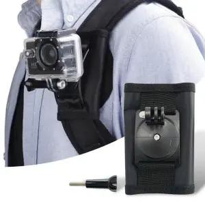 [하프클럽/]가방 스트랩 액션캠 마운트 호환 셀카봉 가슴 밴드 액세서리