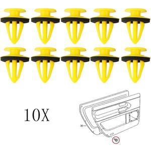 10X Door Card Panel Trim Rivet Clip For mercedes 호환 benz 호환 A Class W168 C W203 ML350 AMG