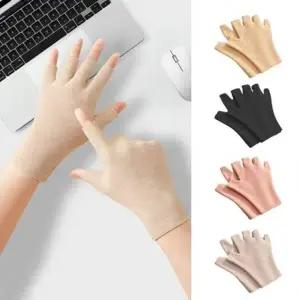 키보드 사무실 운전용 겨울 반장갑 남여 보온 손가락없는 사무실반 키보드반 용반 남성반