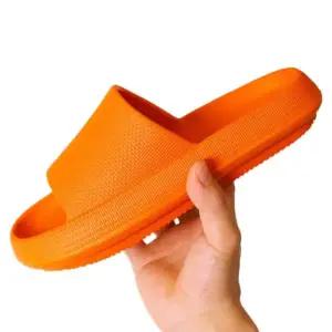 키높이 남자사무실슬리퍼 안미끄러운 남자 키높이슬리퍼 두꺼운 밑창 오렌지 36 37