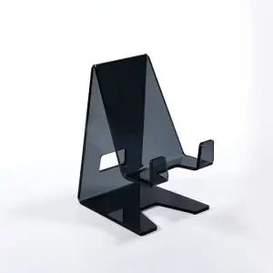 소형투명받침대 투명스탠드 블랙디스스탠드 소형투명거치대 투명