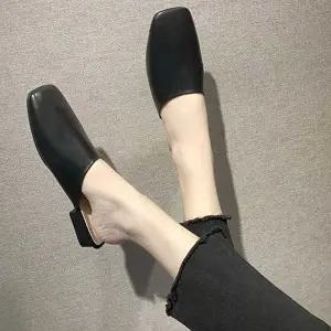 [엄지척]봄여자 신발 슬리퍼 편하고 예쁜 구두 뮬스타일 모임