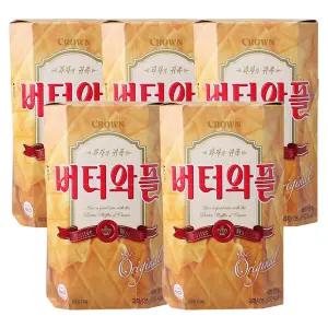 크라운제과 버터와플 135g 5개
