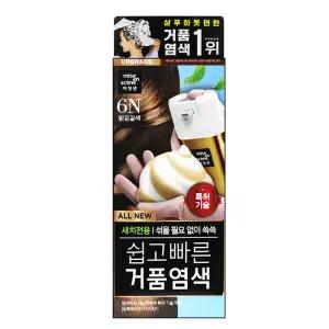 미쟝센 올뉴 쉽고빠른 거품염색 6N 밝은갈색