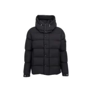 [MONCLER] 25FW 마야 MAYA 70 로고 패치 패딩자켓 블랙 1A001 02 54A81 999