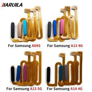 삼성 호환 A04S A13 5G A14 4G 지문인식 터치 ID 센서 없음 홈 리턴 플렉스 케이블 전원 키 측면 스위치 제