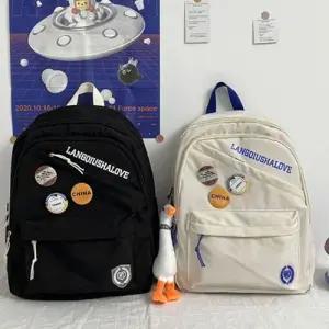 대학생백 대학생가방 고등학생가방 캐주얼 레터링 WFIQ36U