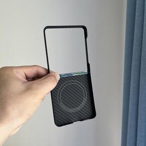 삼성 갤럭시 Z 플립 7 6 5 케이스용 리얼 카본 파이버 케이스, 갤럭시 Z플립 5 6 7 카본 폰 커버용 초슬림