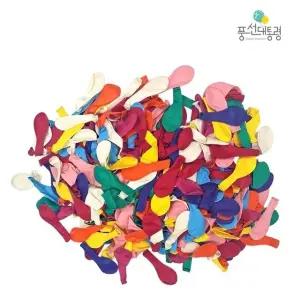 500개입 파티풍선세트 17센치 파티 풍선게임 게임용풍선 (WFKDAZZ)