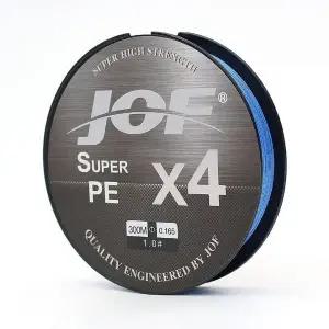 고품질 JOF 4합사라인 PE 원투 낚싯줄 1호 300m 블루 원투줄 릴줄 (WFKDZ16)