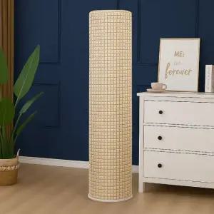 고품질 무드체크 스탠드 에어컨 커버 보관 먼지 덮개 베이지 (WFKDZA1)