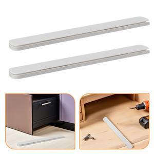 8개 10인치 서랍 수납장 서랍 슬라이드 접착식 슬라이더 악세사리 바구니 선반호환  레일