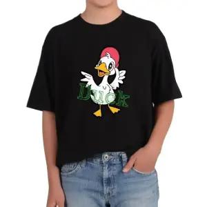 반팔티 duck 빨간모자 오리 노란부리 다양한색상 전사이즈 (WFKC8GE)