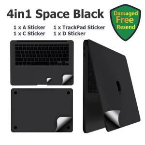 바디 가드 트랙 패드 커버 MacBook Pro 14 16 A3401 A2442 A2485 M3 M4 2024 용 스크래치 방지 보호 스킨