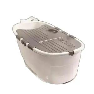 플라스틱 욕조 대형 반신욕 특대형 전신 이동식