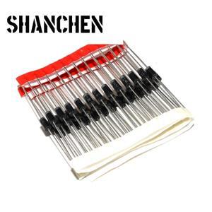 숏키 정류기 다이오드 1N5817 1N5399 1N4937 1N4004 UF4007 HER107 FR207 FR157 DO-41 50개