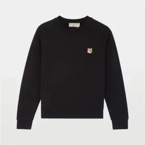 메종키츠네 폭스 헤드 패치 스웨트셔츠 AW00303KM0001 BK