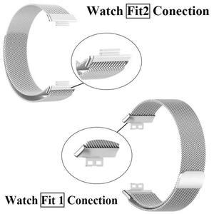 화웨이 시계 용 금속 스트랩 TPU 케이스 스크린 프로텍터 소프트 필름 밀라노 마그네틱 루프 시계 밴드 맞