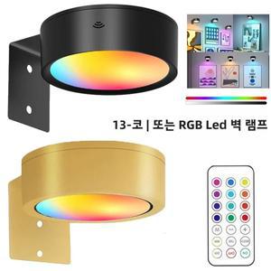 1/2pcs 그림 조명 LED 자기 아트 디스플레이 배터리 작동 디 밍이 가능 스포트라이트 13 모드