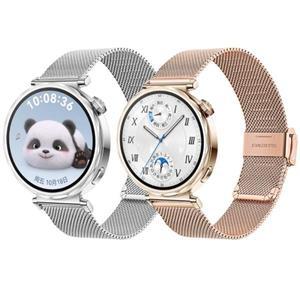 화웨이 GT 4/3/2/2e/pro 밴드 스테인레스 스틸 밀라노 시계 5 41 46mm 팔찌 4 3 Pro 43 스트랩