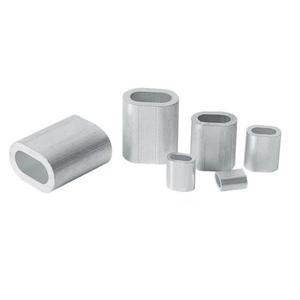 알루미늄 단일 와이어 로프 페룰 케이블 압착 슬리브 타원형 클립 클램프 M1.0 M3 M4 M6