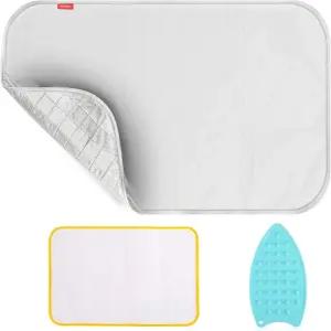 두꺼운 다림질 담요 여행용 매트 패드 휴대용 양면 사용 세탁기용 단열 히트 커버 건조기 테이블 상판