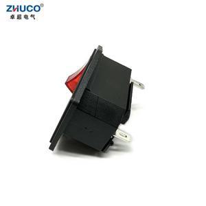 패널 장착 플러그 AC 전기 인렛 모듈 소켓 LZ-14-F12 3 핀 C14 10A 퓨즈 및 레드 250V LED 로커 스위치 개