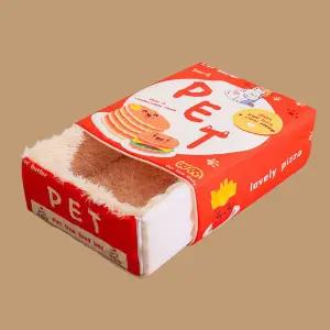 고양이 숨숨집 하우스 애견침대 서랍 털집 햄버거 L겨울숨숨 반려모 펫하우스 냥냥이 잠자리 냥이방석 동물