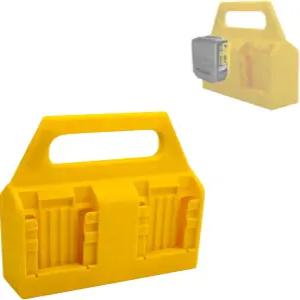 디월트 20V 리튬 이온 배터리와 호환되는 aeobdai 배터리 휴대용 홀더 보관 케이스