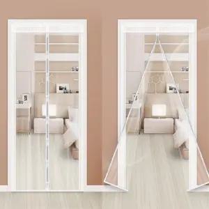 현관 출입문 120x210 투명 자석 방풍 비닐 커튼 방한 베란다바람막이 커텐 방문