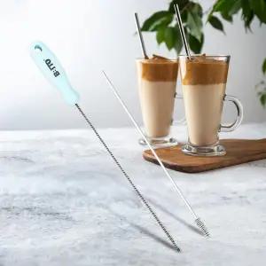 어린이집 아기빨대컵 빨대젖병 세척솔 세트 유리병 물병 매장 학교 식당용 주방용