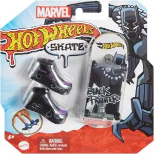 핫 휠 블랙 팬서 마블 스케이트 핑거보드 및 신발