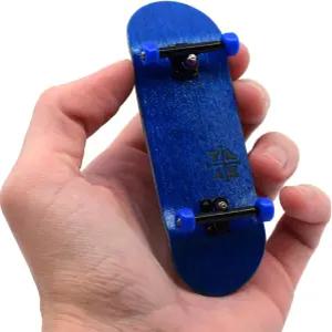 티크 튜닝 32mm 프로 핑거보드 완성 레벨 부품으로 완전히 조립된 모양의 나무 데크32x97mm 울트라스핀