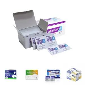 국산 이도팜 이도스킨스왑A 100매 1통/표면/소독/상처/피부/청결/관리/핸드폰/모니터/안경/키보드/마우스