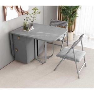 이동식 형 식탁 원목 1개 2개 접이식 심플 그레이 6m 의자 1 테이블 사각 모던 공간활용