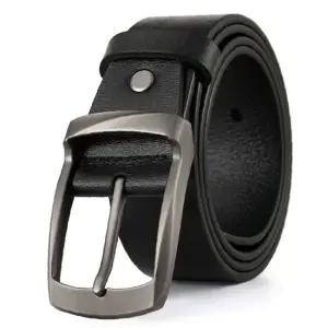 워크맨 핀버클 소가죽 벨트(K2) (블랙) 가죽 남성허리띠