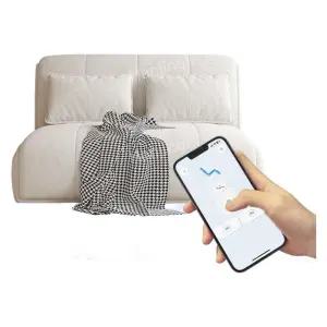 2025년형 전동소파베드 다기능 소형 확장형 패브릭 원격제어 더블침대 겸용