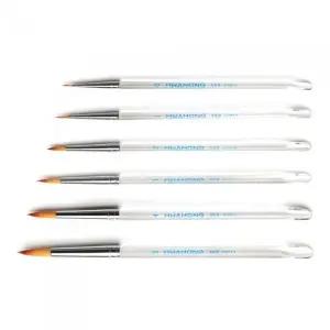 화홍 투명세필붓 368 6종 세트 / 환붓 개(1개입) 아크릴세필붓