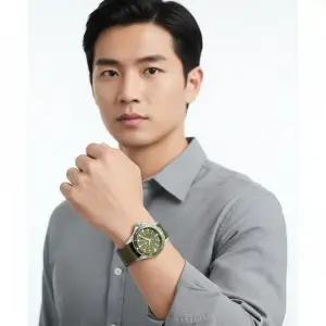 클리어런스 H82241961 카키 네이비 스쿠버 남성 나토시계