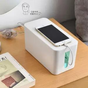 플러그 콘센트 전선정리커버 모던 멀티탭보관함 5구형 W927FC2