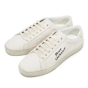 (스크래치) [SAINT LAURENT] 생로랑 여성 자수 디테일 스니커즈 610648-GUP10-9113-36