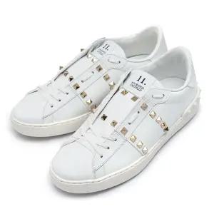 (스크래치) [VALENTINO] 발렌티노 락스터드 언타이틀 남성 스니커즈 1Y2S0931-BHS-0BO-41