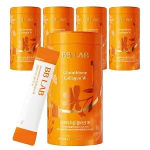 비비랩 피부영양제 이너뷰티 글루타치온 콜라겐W 5통