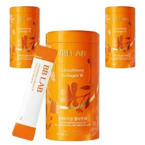 비비랩 피부영양제 이너뷰티 글루타치온 콜라겐W 3통