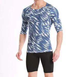 JJM-NS616 남성반팔레쉬가드요가복