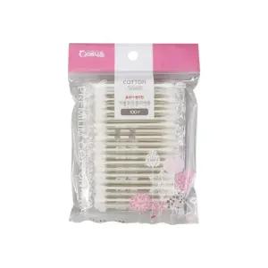 위생 종이면봉 100p 개별포장 화장면봉 휴대용면봉 개별포장 화장면봉